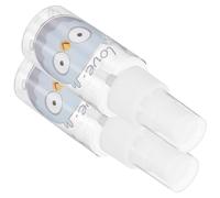 Operitacx 2pcs Pump Bottle Empty Dispenser Bottle Cosmetic Container 30ml Plastic Frosted Packing Segregation Easy to Use Nozzle for Picnic Camping Random Color