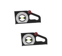 Operitacx 2pcs Replaceable Angle Measurer Magnetic Roof Pitch Gauge Construction Inclinometer Tool Lightweight Wear Resistant Slope for Household and Industrial Use
