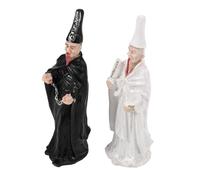 Operitacx 2Pcs Resin Mythical Figures for Sand Tray Gothic Horror Decor Resin Statues for Sand Table Therapy Accessories