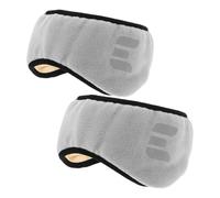 Operitacx 2pcs Soft Plush Noise Cancelling Ear Muffs with Soundproof Seal and Ergonomic Comfort, Adjustable Headband for Studying and Working, Comfortable Winter Ear Muffs for Women
