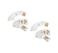 Operitacx 2pcs Spanish Playing Card Deck for Parties and Friends Game Paper