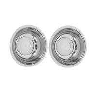 Operitacx 2pcs Stainless Steel Foot Bath Basin Durable Nonporous Wash Basin for Bathroom Kitchen Laundry Multipurpose Round Tub for Spa Salon Daily Use