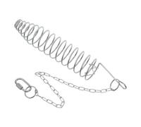 Operitacx 2pcs Stainless Steel Hanging Cockatiel Treat Basket with Chain for Bird Cage, Versatile Food Holder with Secure Suspension Design, for Urban Wildlife Interactions and Bird Watching
