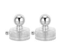 Operitacx 2pcs Strong Suction Cup Handle for Glass Doors Sliding Cabinets and Refrigerator Doors Reusable Non-Porous with Comfortable to Hold for Home and Kitchen Use