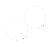 Operitacx 2pcs Sturdy Clamp Ring Boot Seal Ring Replacement Washer Door Assembly for Front Load Washing Machines Longevity