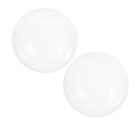 Operitacx 2pcs Transparent Glass Dome Tailor Paper Weight for Sewing and Calligraphy Stable Fabric Pressing Tool Hemisphere Paperweights for Desk and Craft Use