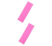 Operitacx 2pcs Tree Leaf Strip Silicone Molds for Cake Decorating DIY Baking Molds Silicone Fondant Cake for Baking