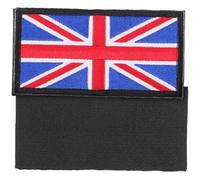 Operitacx 2Pcs UK Flag Embroidered Iron Patch for Clothes and Bags Lightweight National Flag Applique for Repairing and Decorating Jackets Shirts Hats Easy to Apply with Sew Option