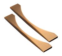 Operitacx 2pcs Vintage Zinc Alloy Cabinet Handles Classic Antique Wardrobe Door Pulls for Dressers Cupboards Smooth Polished Surface Durable Furniture Hardware