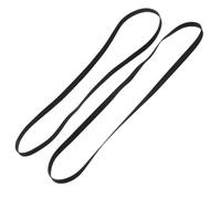 Operitacx 2pcs Vinyl Player Belt Replacement Rubber Drive Belt for Record Player Turntable Cassette Tape Machine Recorder