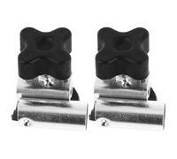 Operitacx 2pcs Wheelchair Tray Attachment Wheelchair Dining Tray Clamp Metal Plastic Buckle Support Bracket Easy Installation Universal Compatibility for Dining and Writing Use