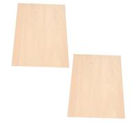 Operitacx 2pcs Wood Engraving Boards Smooth Surface Printmaking for DIY Craft for Artists and Beginners Flat Woodcut Printing Material for Precise and Creative Projects