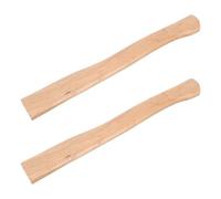 Operitacx 2pcs Wooden Handle Replacement for Hatchet with Ergonomic Design, 40cm Practical Wooden Handle Suitable for Garden Chopping and Outdoor Use