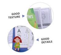 Operitacx 2pcs Writing Books Alphabet Tracing Workbook for Preschool Letter Learning and Handwriting Practice Book with Coloring Activities for Home and Classroom