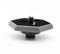 Operitacx 3/8"-20 Screw Hexagonal Quick Release Plate Adapter for Compatible Camera Mount Replacement Accessory