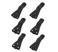 Operitacx 3 Pairs Wheelchair Backrest Fixing Connectors Backrest Connection Fastener Sturdy Material High Strength Plastic and Metal Universal Mounting Hardware for Wheelchair Maintenance