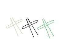 Operitacx 3 Pcs Metal Book Page Holders Steel Manual Page Fixing Clips for Music Scores Portable Sheet Music Accessories for Books and Manuals Random Color