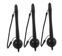 Operitacx 3 Pcs Stylus Pens Resistive Screen Devices High Precision Touch Multifunctional Design Abs Silicone Material Spring Rope Base Antiloss Lanyard for Office Work Drawing