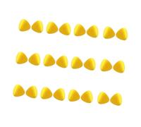 Operitacx 30 Pairs Moldable Noise Canceling, Deformable Soundproof for Sleeping, Studying, Work - Yellow Reusable Earbuds for Noise Reduction and Comfortable Fit