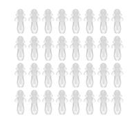 Operitacx 30 Pairs Silicone for Hearing Protection and Noise Isolation, Comfortable Wear, Waterproof Design for Swimming and Construction Use