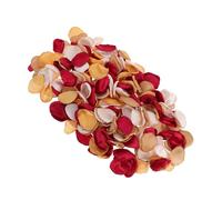 Operitacx 300pcs Burnt Orange Dark Red Silk Rose Petals Artificial Wedding Flower Petals for Table Centerpieces Aisle Decor and Flower Girl Baskets Romantic Silk Decoration for Autumn