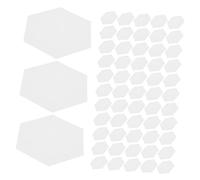Operitacx 300pcs Paper Quilting Template for DIY Sewing Crafts, Easy to Use and Not Easy to Break, White Paper Piecing Templates for Hand Decoration