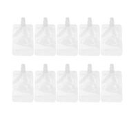 Operitacx 30Pcs Drink Pouches for Festivals, 100ML Reusable Liquid Pouches Drink Flasks, Stand Up Refillable Water Pouch for Juice Wine Liquor Party Picnic Travel