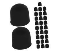 Operitacx 30pcs Fine Tip Stylus Pen Replacement Nibs with Suction Cup Durable Silicone Capacitive Touchscreen Tips for Tablet Smartphone Compatible Devices