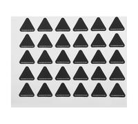 Operitacx 30pcs Hot Surface Warning Stickers Pvc Temperature Change Labels Easy to Apply for Appliances and Kettles Safety Signs for Food Heat Lamps