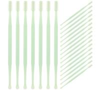 Operitacx 30pcs Silicone Ear Wax Cleaner Spoon with 360 Degree Spiral Silicone Tip and Antislip Handle, Ergonomic Double Sided Ear Cleaning Tool for Elders and Adults, Safe and Gentle