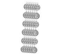 Operitacx 36 Pcs Saint Pendant Charms Alloy Decorative Catholic DIY Jewelry Making Cross Ornaments for Keychains Necklaces Random Designs