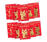 Operitacx 360pcs Vietnamese Lunar Year Red Envelopes with Vietnamese Text Horse Design Spring Festival Red Packets for Events and Cultural Celebrations