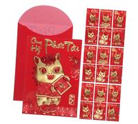 Operitacx 360pcs Vietnamese Red Envelopes Year Horse Design for Lunar Year Money Packets with Elegant Cultural Theme for Spring Festival Gifting