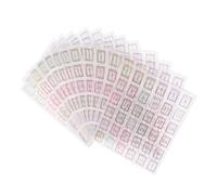 Operitacx 365 Day Daily Planner Scrapbook Stickers Diy Calendar Decals Self Adhesive Paper Sticker Set for Handbooks