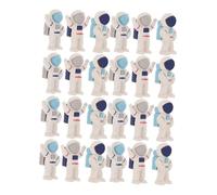 Operitacx 36pcs Astronaut Pencil Erasers Bulk for Space Themed Spaceman Stationery Classroom Rewards and Party Favors Educational Cute Erasers for School Supplies and Homework