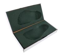 Operitacx 3D Foot Mold Box for Adults with High Precision Footprint Foam Casting Kit Shape Mold Accessories for DIY Insoles and Arch Support