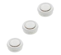 Operitacx 3pcs Adjustable Ceiling Diffuser Vent Cover for Inline Duct Fan Durable Air Vent with Removable Panel and Mesh Screen for Bathroom and Office