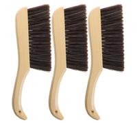 Operitacx 3pcs Beach Sand Removal Brush - Soft Bristle Cleaning Tool for Sand Wiping - Summer Volleyball Scrub Cleaner with Bent Handle for Beach Picnic, Sports, Reusable