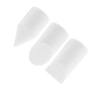Operitacx 3pcs Blending Stump Cotton Pen Tip Trimmer Replacement Head for Sketching Easy Replace Portable Art Students Clean Tools Sketch Drawing Wiper Wood Pulp Paper Art Supplies White
