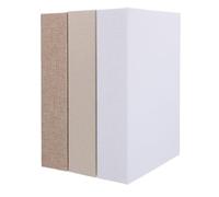 Operitacx 3pcs Book Shaped Storage Boxes with Linen Material and Magnetic Closure, Hollow Structure Decorative Faux Books for Office and Travel, Easy Access Hidden Storage with Literary