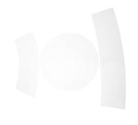 Operitacx 3pcs Clear Acrylic Quilting Stencil Set Transparent Sewing Rulers High Precision Patchwork Templates for DIY Bucket Hat Making Beginner Friendly Accurate Measurement Crafting Tools