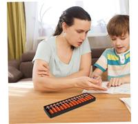 Operitacx 3pcs Column Chinese Abacus Math Learning Tool for Adults Arithmetic Abacus Enhancing Mental Calculation Skills Educational Counting Supply for School and Home Use