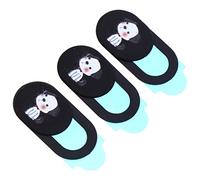 Operitacx 3Pcs Cute Dog Pattern Webcam Privacy Covers Laptop Camera Protection Stickers Peeping Security Patch for Phones Tablets Computers