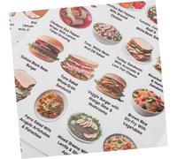 Operitacx 3pcs Diabetic Food Chart Set with Grocery List and Meal Planner for Daily Healthy Diet Family-friendly Diabetes Food Guide Pre-diabetes Nutrition and Easy Meal Prep