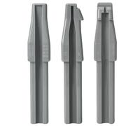 Operitacx 3pcs Eyebrow Pencil Sharpener Eyebrow Sharpening Tool 5.11x0.98x0.98in Easy to Sharpen Sturdy Construction Simple Stylish Plastic Duckbill Design for Personal Makeup Use