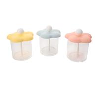 Operitacx 3pcs Foaming Cup Set for Face Wash and Shampoo, Manual Bubble Foamer Device with Yellow, Pink, Blue Colors, Facial Cleanser and Body Wash Foam Maker for Daily Skincare and Travel