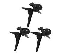 Operitacx 3PCS Foldable Adjustable Action Camera Tripod for Desktop Portable Phone Holder Stand with Multi Angle Viewing Easy Assembly for Live Streaming Video Calls Outdoor Photography