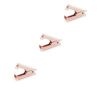 Operitacx 3pcs Luxury Acrylic Office Staple Remover Material Handheld Nail Tool Home School Supplies