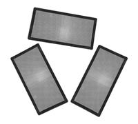 Operitacx 3pcs Magnetic PC Dust Filter Covers for Computer Fans Protective Mesh Easy Clean No Screw Installation Compatible with Various Cases and Electronics