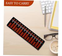 Operitacx 3pcs Math Abacus Vintage Chinese Arithmetic Frame Learning Tool for Preschool Students Classroom and Home Use Enhancing Mental Calculation Skills